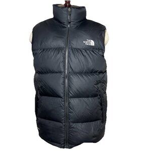 THE NORTH FACE GOOSE DOWN 700 FILL Mens Sz M Nuptse 1996 Puffer Vest Black NWOT